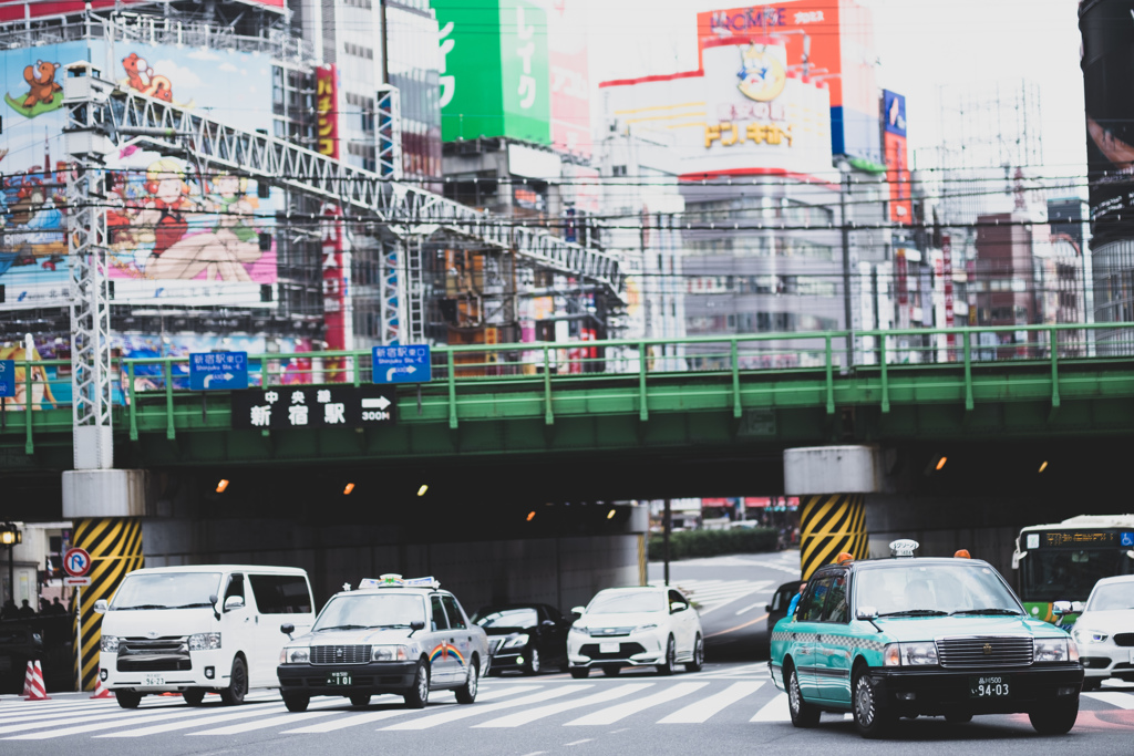 新宿の街