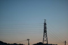 夕暮れ