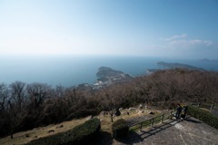 紫雲出山の展望台から