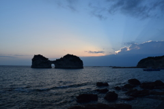 円月島