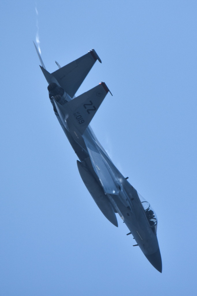 米空軍のF15@小松基地