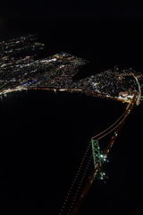 明石海峡大橋空撮