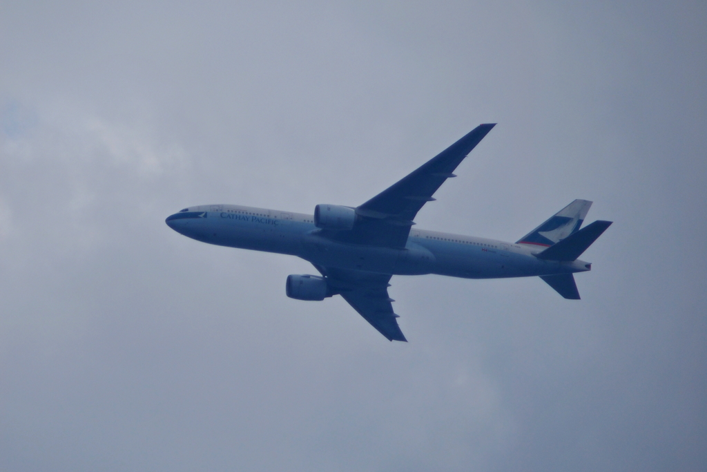 神戸空港上空