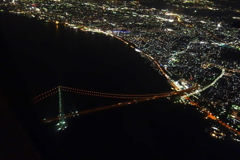空撮！明石海峡大橋