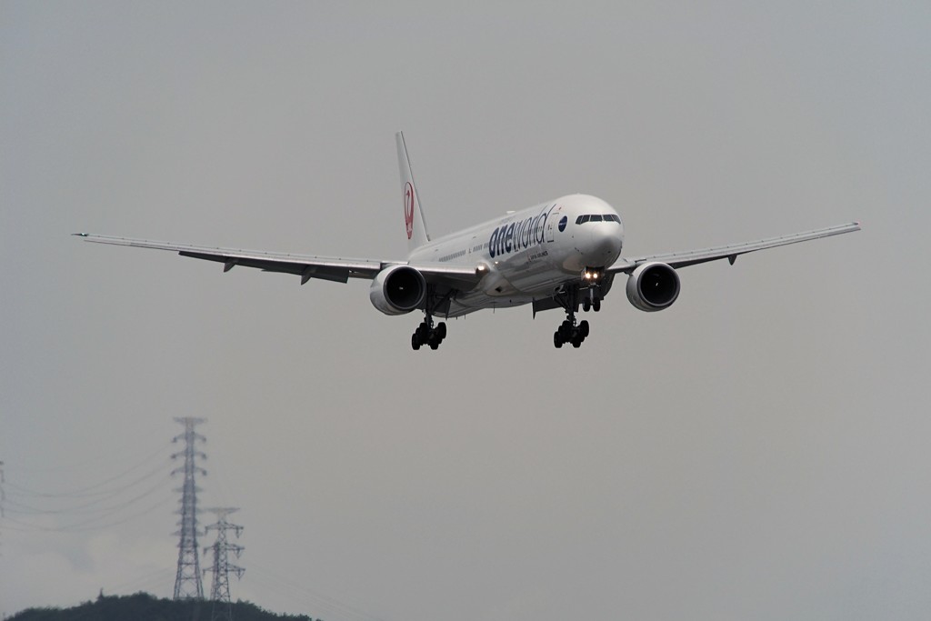 one world 着陸態勢