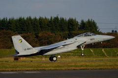 2018年入間航空祭F-15J帰投