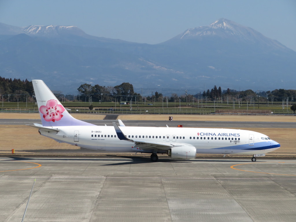 チャイナエアラインB737-800