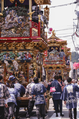 八尾曳山祭 ①