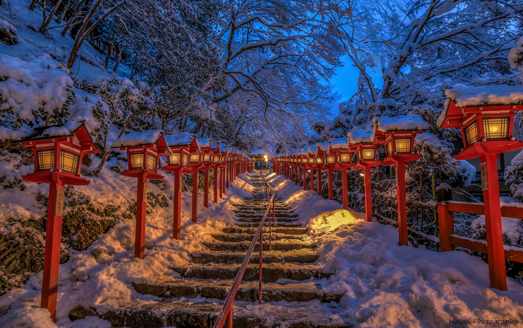 Silence Winter Beauty in Kyoto.
