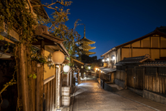 京都夕景