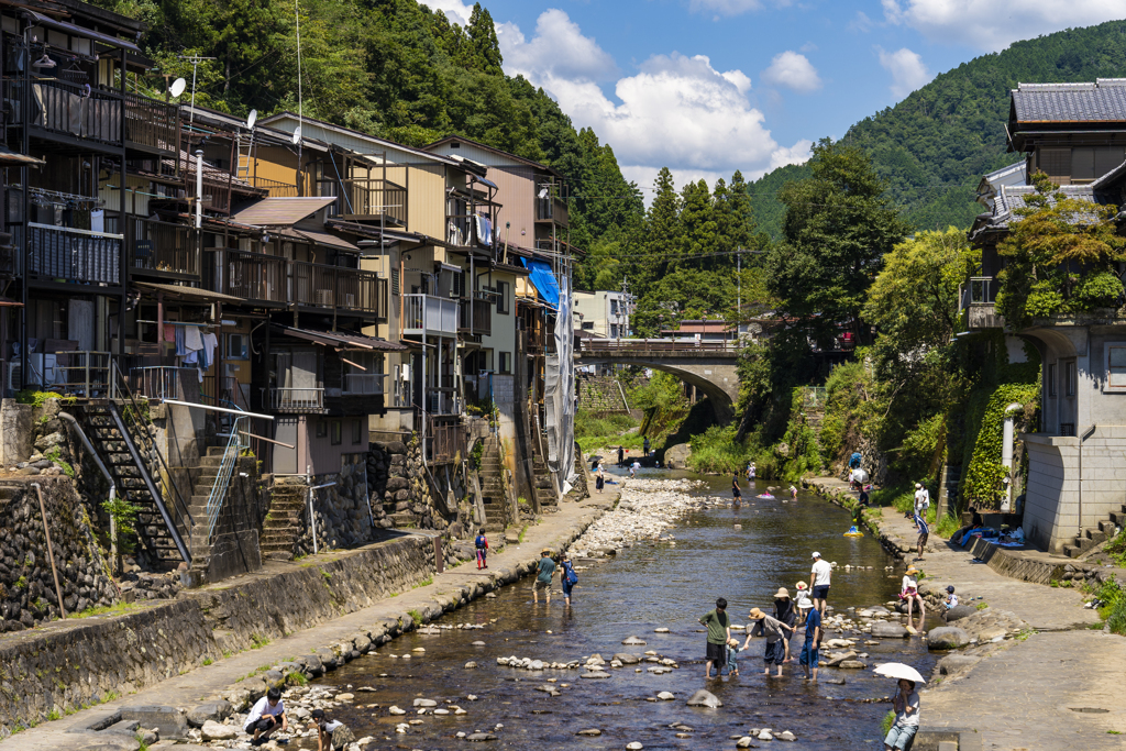 郡上 清水橋から