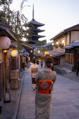 京都夕景