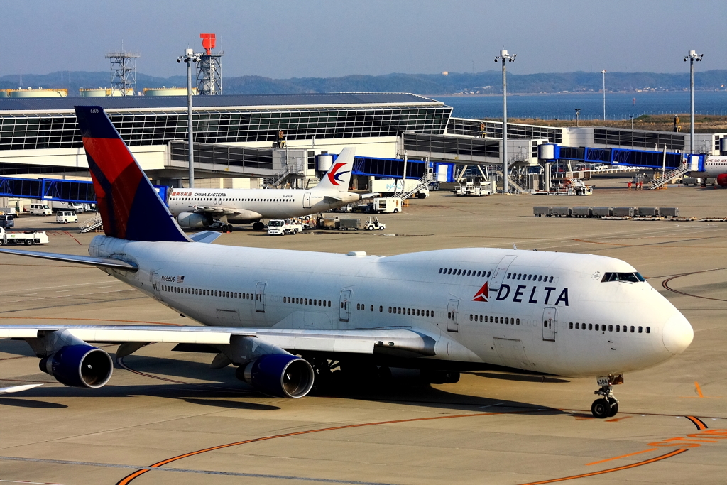 DELTA B747-400!!