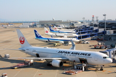 朝の賑わい
