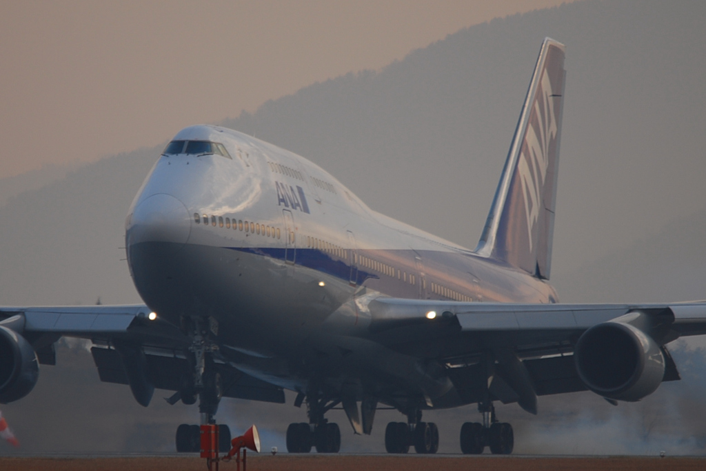 嘗ては身近なB747でした。