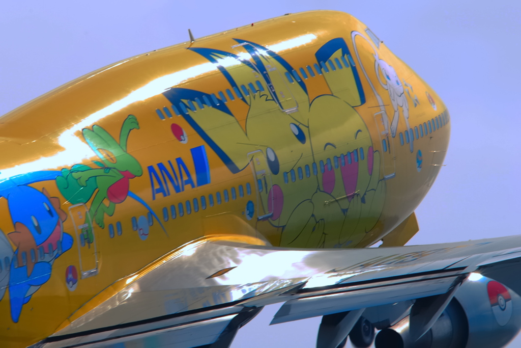 初夏のB747