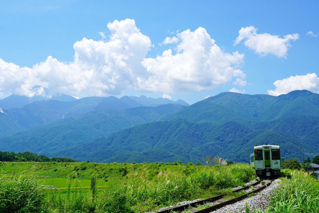 夏空高原列車...その②