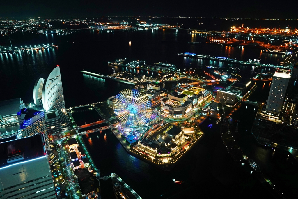 横浜の夜景はどこを撮る？