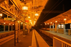 静かなる嵐山駅（阪急）