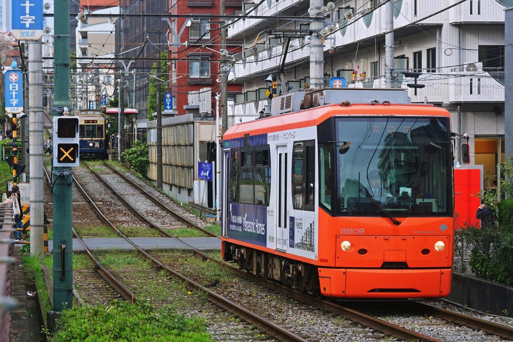 都電も渋滞？