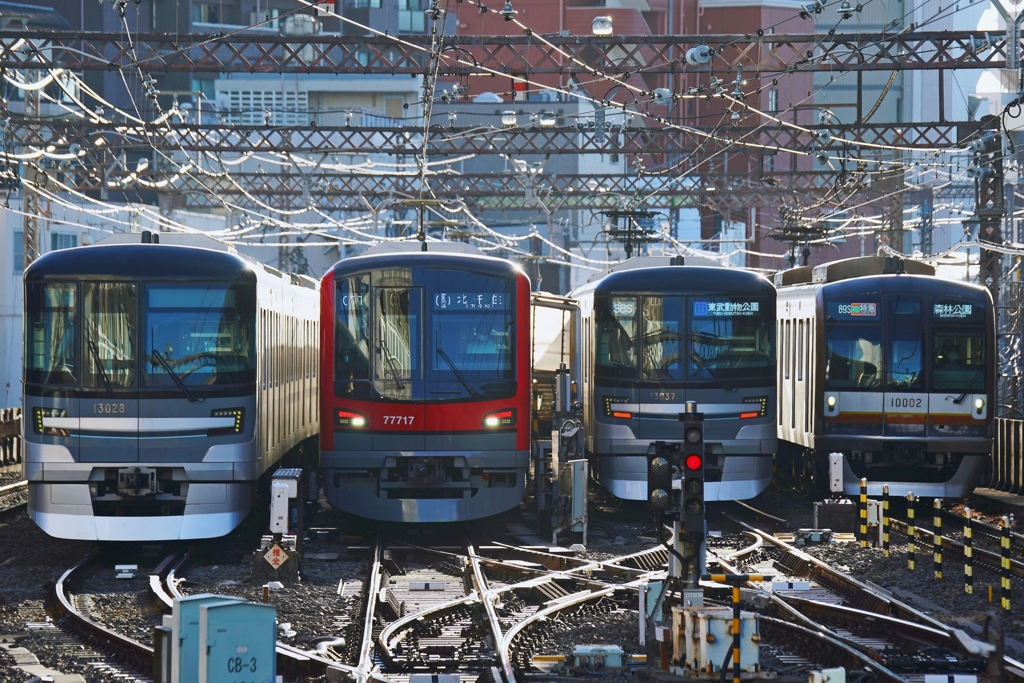 4編成が限界です