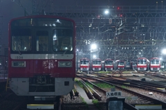 いつもの車庫です