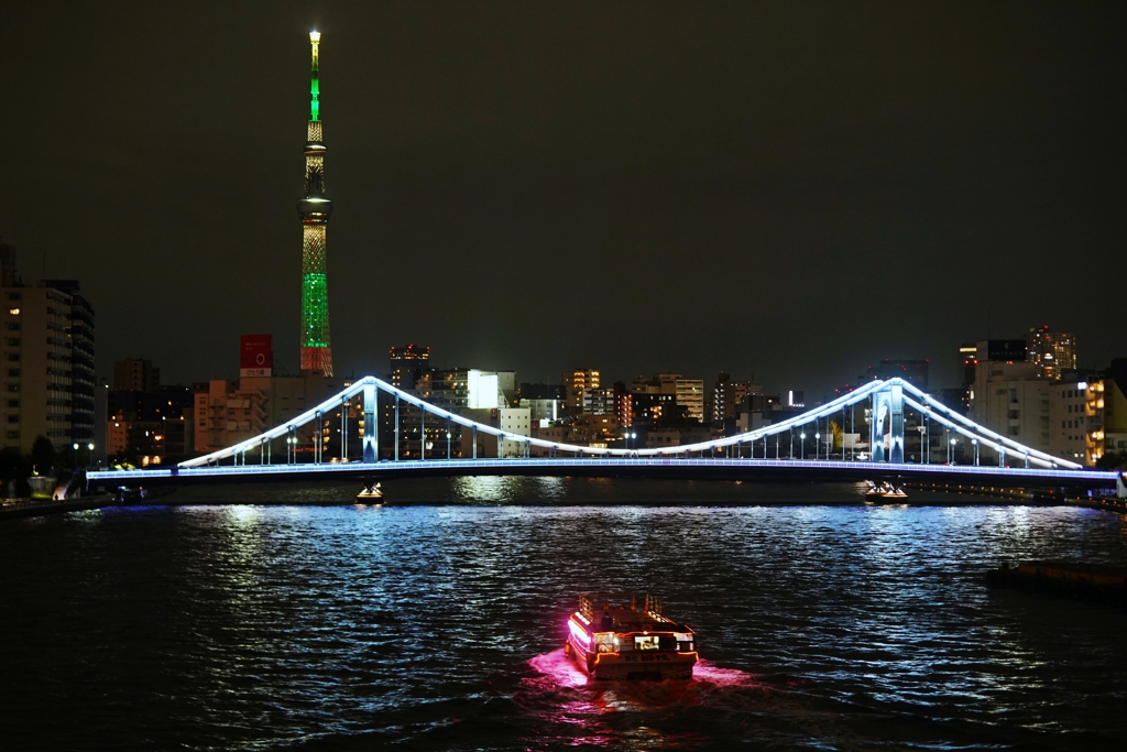 もうクリスマスカラー！