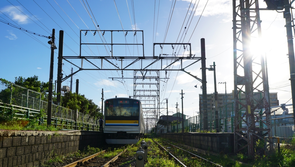 都会のローカル線