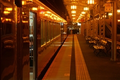 静かなる嵐山駅（阪急）