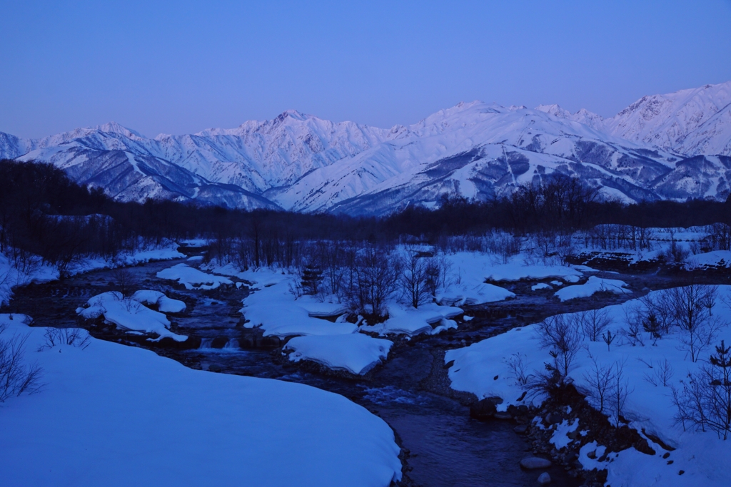 絶景白馬連山