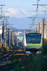 くっきり富士山