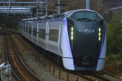 突然の回送列車