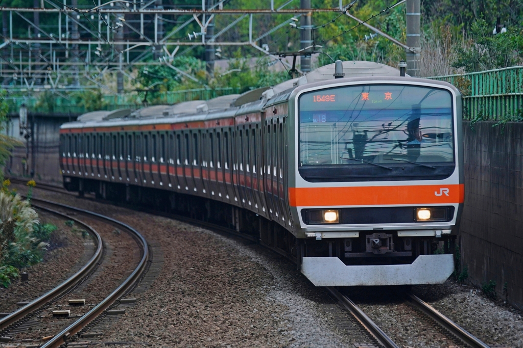 滅多に乗らない武蔵野線