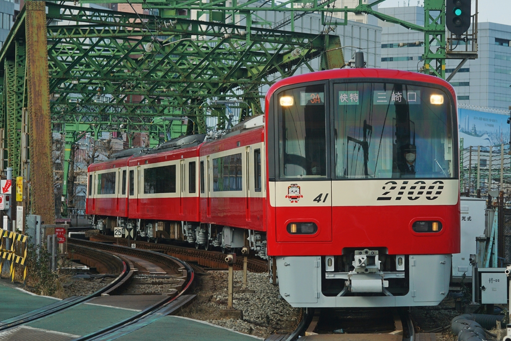 京急の2扉車