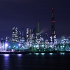 工場夜景 ①