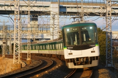 カーブだらけの京阪本線