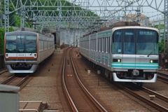 ここは東急線