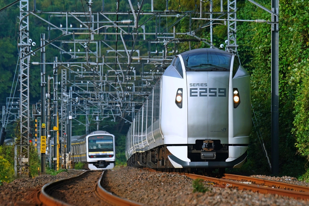 成田空港を目指して