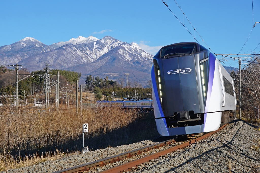 絶景、長坂カーブ