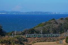 ここはやっぱり特急が似合う