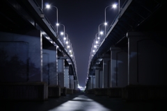琵琶湖大橋の夜