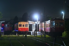 いつもの真夜中撮り鉄