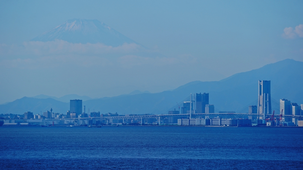 千葉県から見える富士山...その②