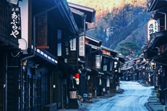 静かな朝