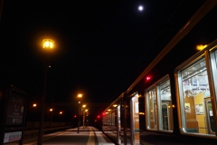 静かなる嵐山駅（阪急）