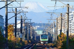 くっきり富士山