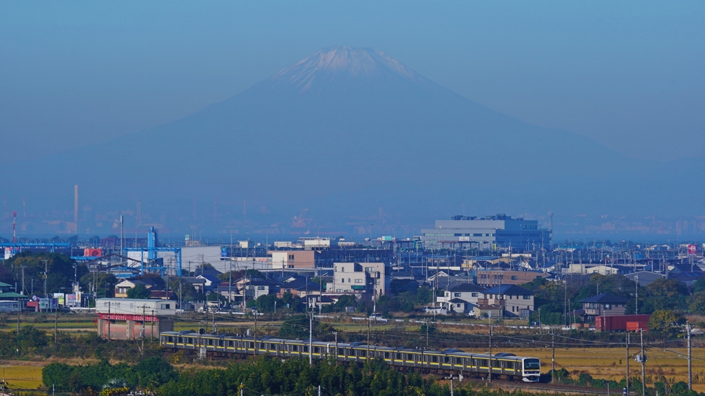 千葉県から見える富士山…その③