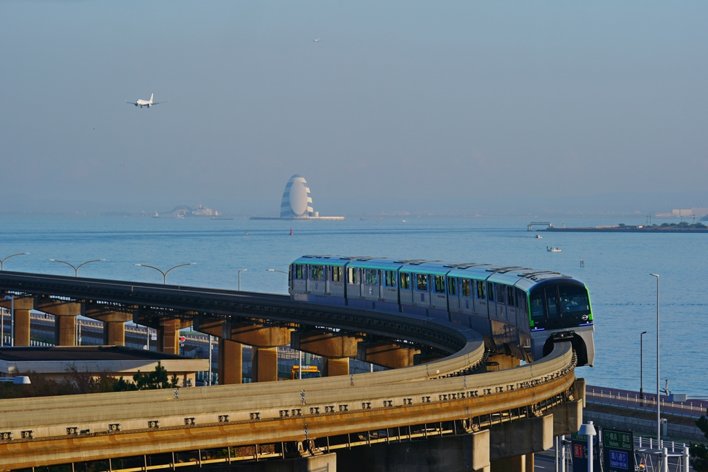 羽田空港で撮り鉄