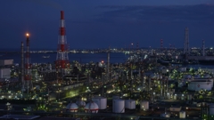 日没後しばらくして
