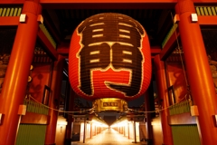 誰もいない浅草寺…その①